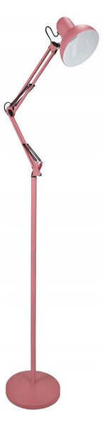 Stojací lampa 1xE27/40W/230V růžová