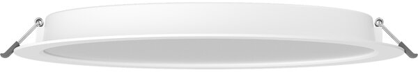 Mexen LDRR, LED stropní svítidlo na zapuštění, průměr 12 cm 30 cm, 24W, neutrální - 4000K, 2640 lm, bílá - L210-030-2440-20