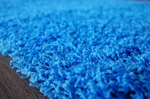 Makro Abra Koberec kusový SHAGGY 5cm modrý Rozměr: 150x300 cm
