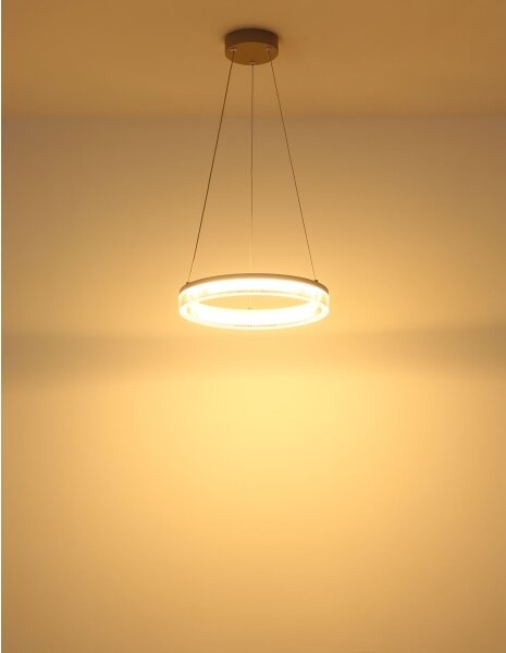 Globo 48046H - LED Lustr na lanku ZARA LED/16W/230V 3000K