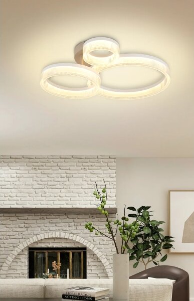 Globo 48046D4 - LED Stropní svítidlo ZARA LED/24W/230V 3000K 40,5x51 cm