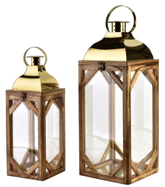 Mondex Sada 2 ks luceren LEVI GOLD 53/41,5 zlatá