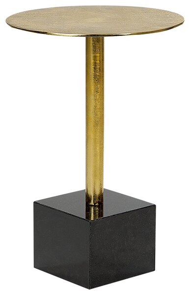 Odkládací stolek COLIBRI Kov Zlatá