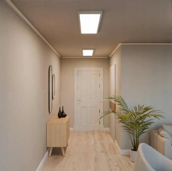 LED Přisazený panel LED/60W/230V 30x120 cm bílá