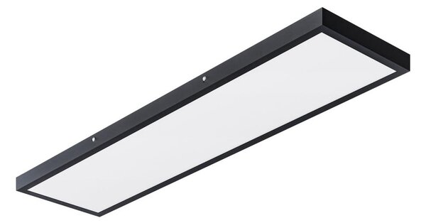 LED Přisazený panel LED/60W/230V 30x120 cm černá