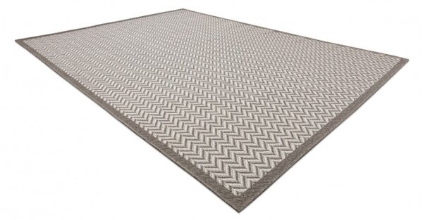 Koberec SIZAL BORDERO 2901 krém / taupe