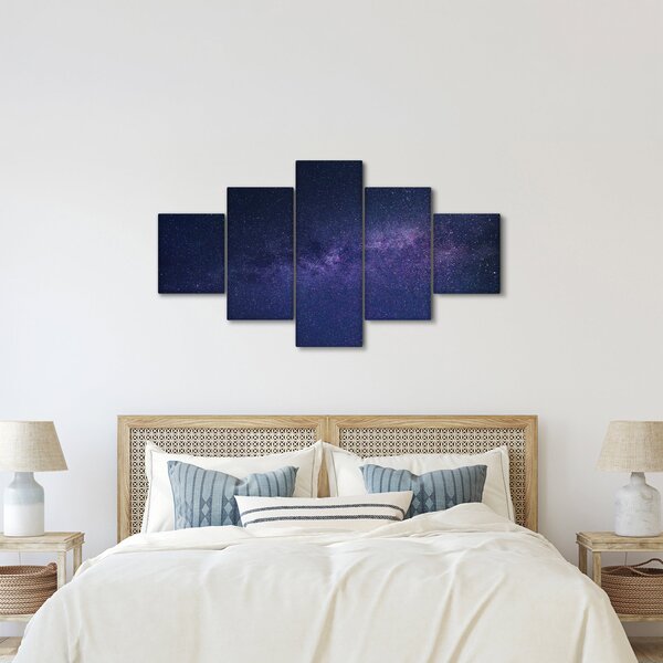 Obraz galaxie (125x70 cm)