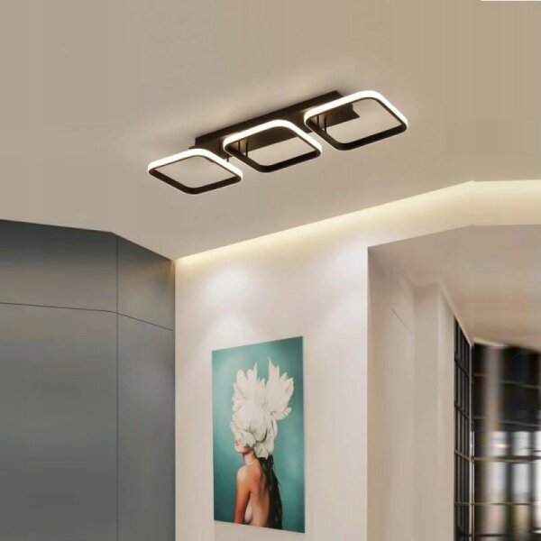 LED Stropní svítidlo LED/33W/230V černá