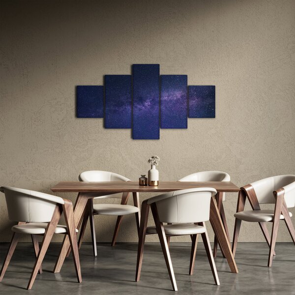 Obraz galaxie (125x70 cm)