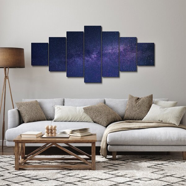Obraz galaxie (210x100 cm)