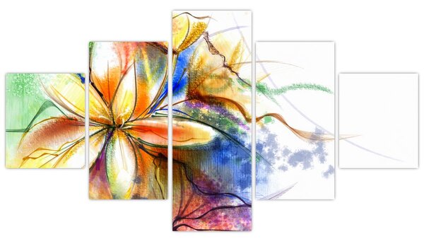 Obraz - Květina (125x70 cm)