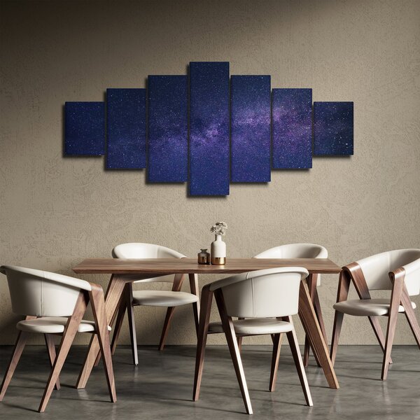 Obraz galaxie (210x100 cm)