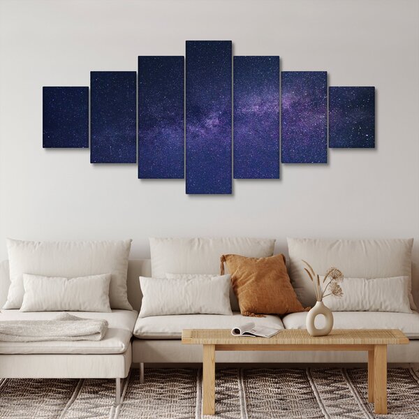 Obraz galaxie (210x100 cm)