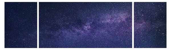 Obraz galaxie (170x50 cm)