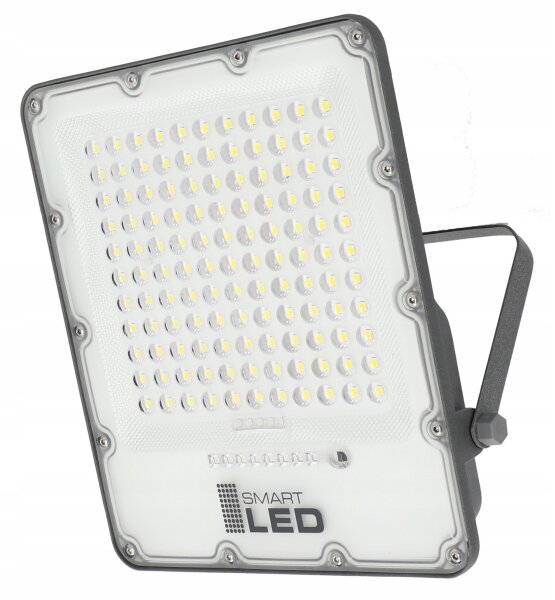 LED Stmívatelný solární reflektor LED/150W/3,2V 5000K 15000 mAh IP65 černá + DO