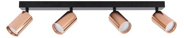 Immax 08303L - Bodové svítidlo PUNTO 4xGU10/9W/230V rose gold