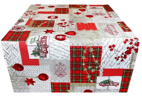 Vánočný běhoun na stůl Merry Christmas Barva Vícebarevná Rozměry 40x180 cm