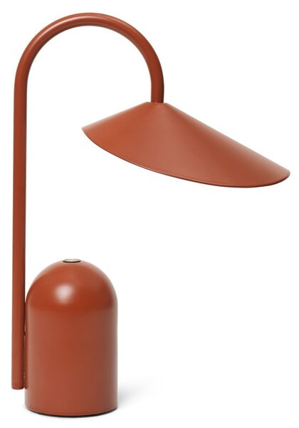 Stmívatelná LED lampa Arum Oxide Red