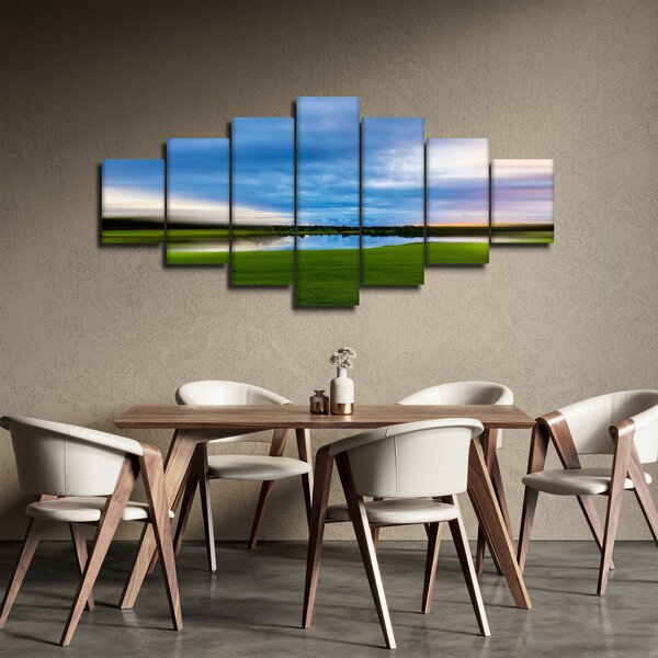 Obraz louky (210x100 cm)