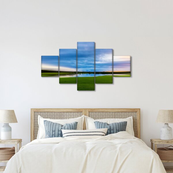 Obraz louky (125x70 cm)