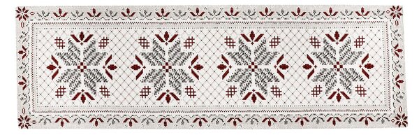 Vánoční gobelínový běhoun na stůl Trikot Chenille IT024 Barva Vícebarevná Rozměry 40x130 cm