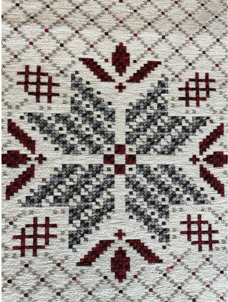 Vánoční gobelínový běhoun na stůl Trikot Chenille IT024 Barva Vícebarevná Rozměry 40x130 cm