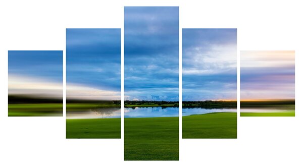 Obraz louky (125x70 cm)