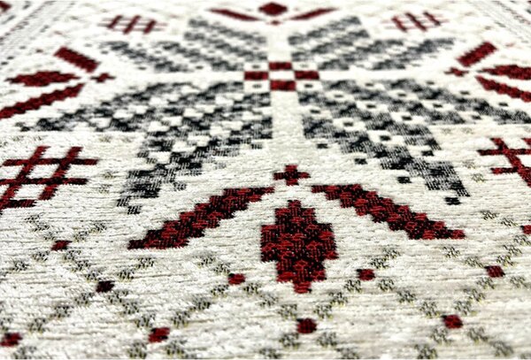 Vánoční gobelínový běhoun na stůl Trikot Chenille IT024 Barva Vícebarevná Rozměry 40x130 cm