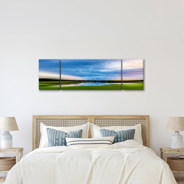 Obraz louky (170x50 cm)
