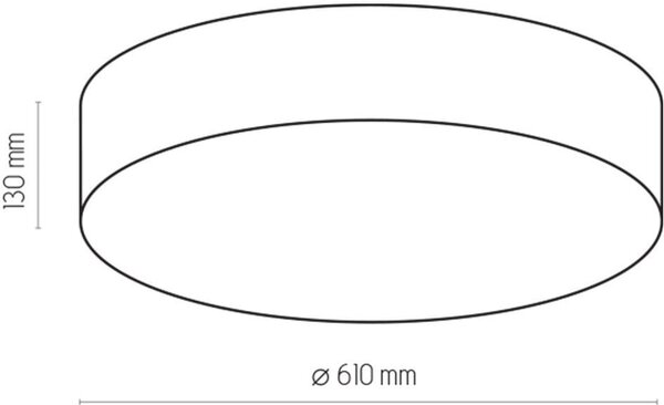 TK Lighting Rondo nástěnné svítidlo 4x15 W béžová 4433