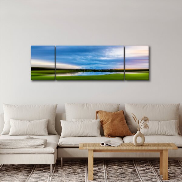 Obraz louky (170x50 cm)