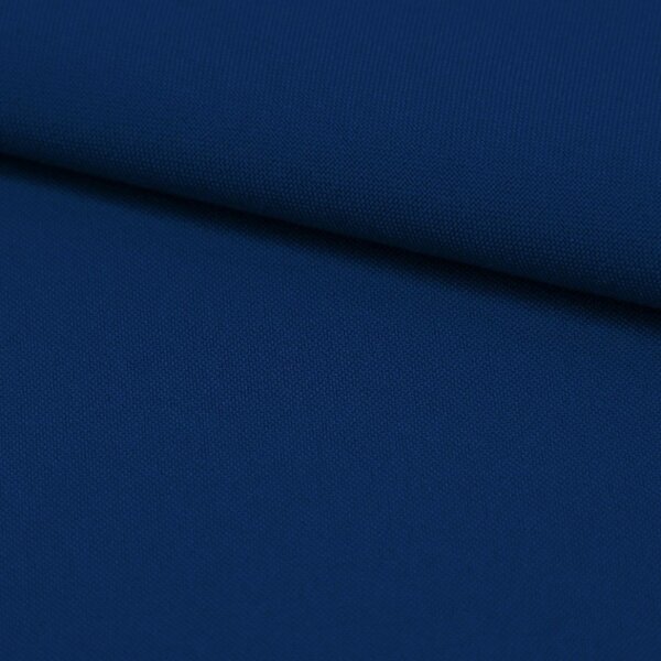 Jednobarevná látka Panama stretch MIG69 tmavě modrá, šířka 150 cm