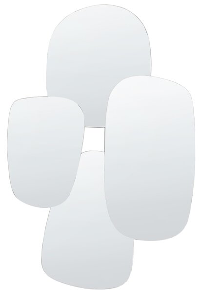 Zrcadlo VOUZON 80 cm 120 cm Stříbrná