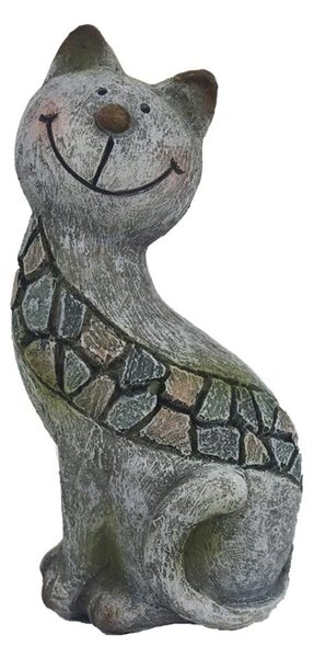 Dekorace kočka X5720 - 9 × 7 × 17 cm