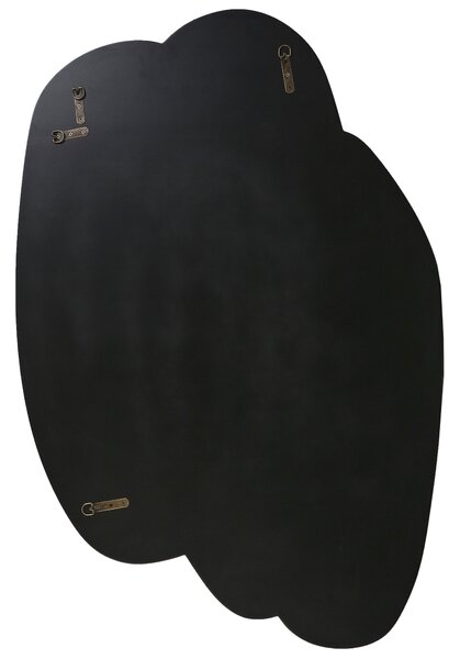 Zrcadlo PANNES 80 cm 117 cm Světle modrá
