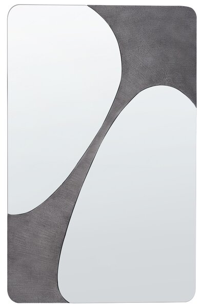 Zrcadlo ORMES 70 cm 110 cm Šedá