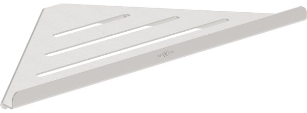 Mexen Diva-C, rohová polička, broušená ocel, 70A8528-97