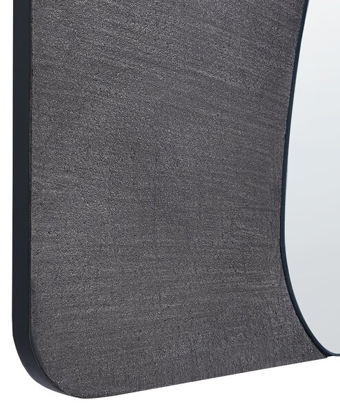 Zrcadlo ORMES 70 cm 110 cm Šedá