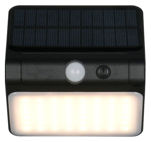 LED nástěnné solární venkovní svítidlo (výška 12 cm) Olinda – Reality