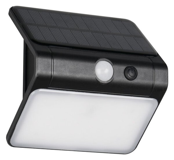 LED nástěnné solární venkovní svítidlo (výška 12 cm) Olinda – Reality