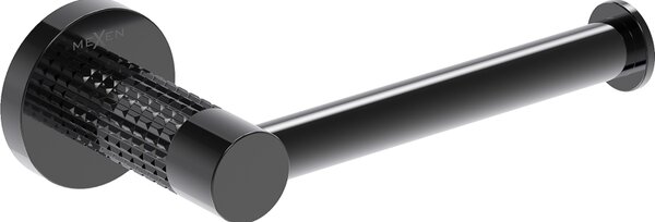Mexen Triv, nástěnný držák toaletního papíru, černá chrom, 70A33025-73