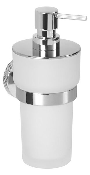 Sapho Sapho, LARISSA mýdlenka 250ml, mléčné sklo, chrom, WS019