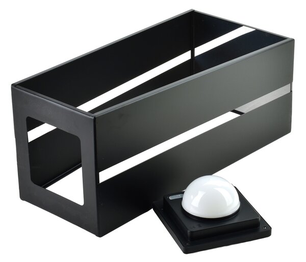 Mondex Solární lucerna SOKKE III 40 cm černá