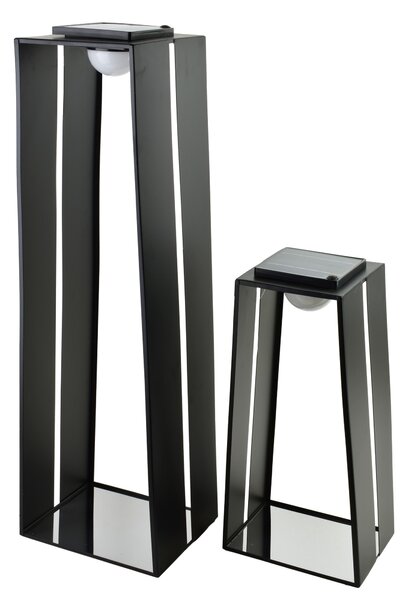 Mondex Solární lucerna SOKKE III 70 cm černá