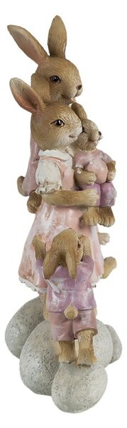 Dekorace Králičí rodinka - 11*6*18 cm - Clayre & Eef