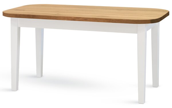 Stima Stůl FORTE II. Rozměr: 150x85 cm, Odstín: Borneo, Odstín podnože: Bílá