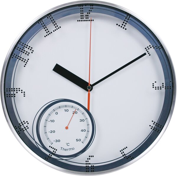 MPM KUlaté kovové nástěnné hodiny MPM E04.3083