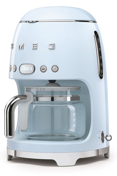 Modrý kávovar na filtrovanou kávu 50's Retro Style - SMEG