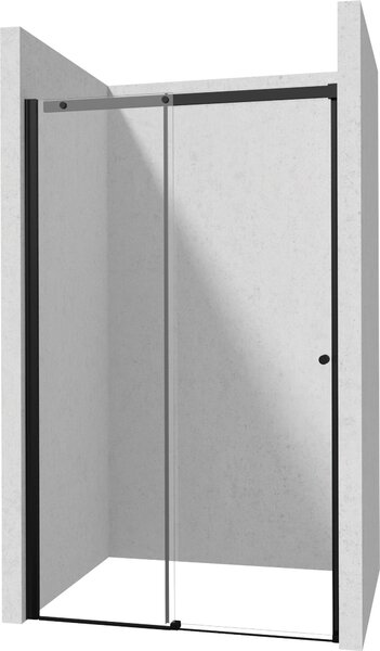 Deante Kerria Plus, posuvné sprchové dveře 100x200 cm, 6mm čiré sklo, chromový profil, DEA-KTSPN10P