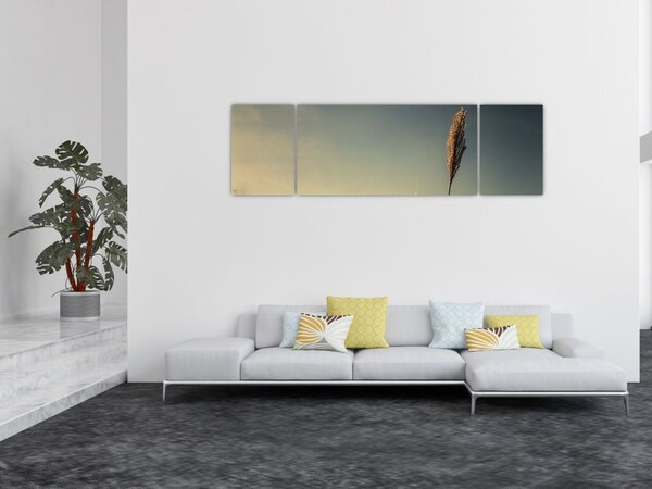 Obraz s trávou (170x50 cm)